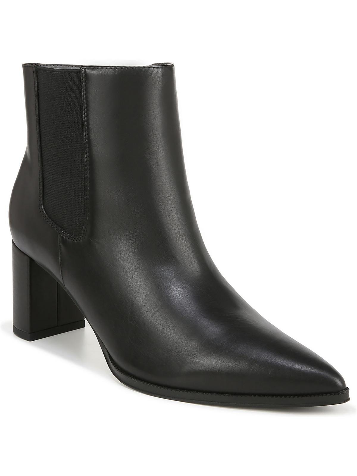 Franco Sarto Womens Demmi Leather Heels Booties Walmart