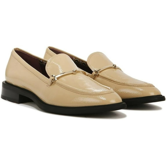 Franco Sarto Womens EDA 3 Slip On Loafers Beige 5M