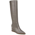 thumbnail image 1 of Franco Sarto Womens Estella Leather Pointed Toe Knee-High Boots, 1 of 3