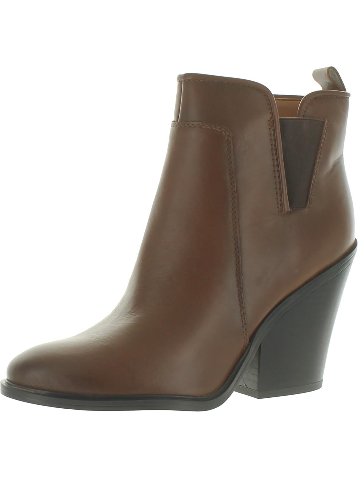 Brown Suede Franco Sarto Suede Ankle Boots Franco Sarto Women's