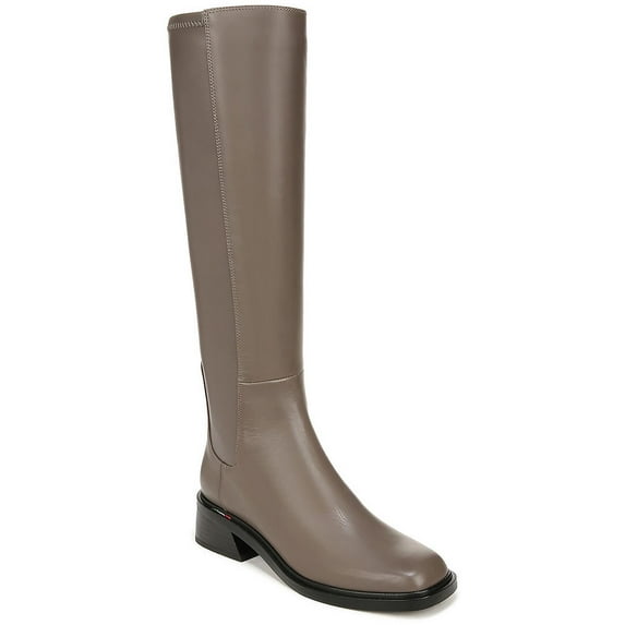 Franco Sarto Womens Giselle Leather Square Toe Knee-High Boots