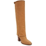 Franco Sarto Womens Informa West Knee High Boot Camel Brown Suede 8.5M