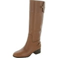 thumbnail image 1 of Franco Sarto Womens Jazrin Leather Riding Knee-High Boots, 1 of 3