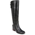 thumbnail image 1 of Franco Sarto Womens Jazrin Leather Wide Calf Knee-High Boots, 1 of 5