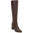 thumbnail image 1 of Franco Sarto Womens Katherine Faux Leather Pull On Knee-High Boots, 1 of 3