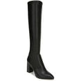thumbnail image 1 of Franco Sarto Women's L-Katherine Pointed Toe Knee High Boots Black Suede Wide Calf 7.5M, 1 of 3