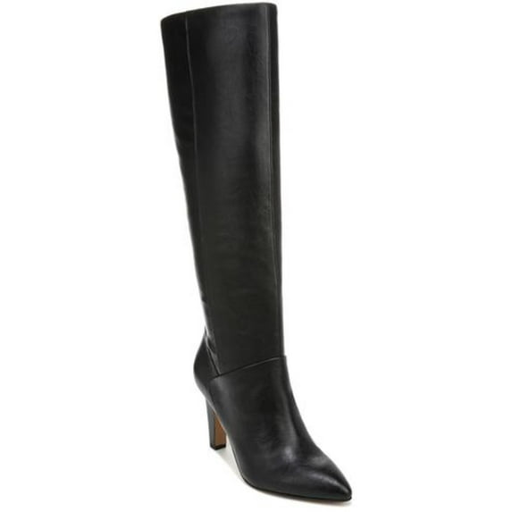 Franco Sarto Womens Koko Faux Leather Pointed Toe Knee-High Boots