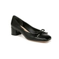 thumbnail image 1 of Franco Sarto Womens Natalia Square Toe Heel Pumps Black Leather 9M, 1 of 3