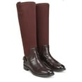 thumbnail image 1 of Franco Sarto Womens Merina Knee High Riding Boots Castagno Brown Stretch 6.5M, 1 of 5