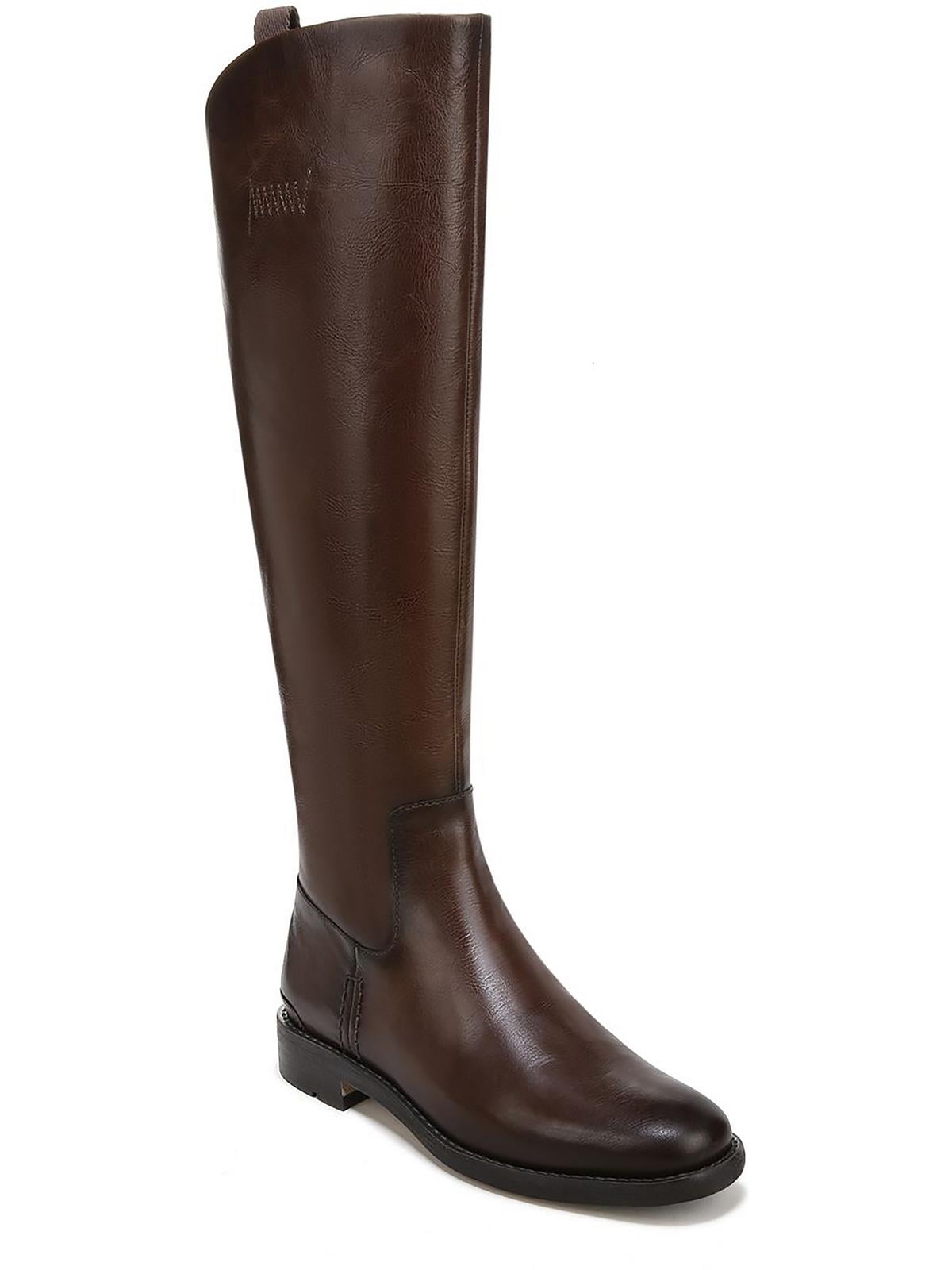Leather riding boots narrow calf hotsell