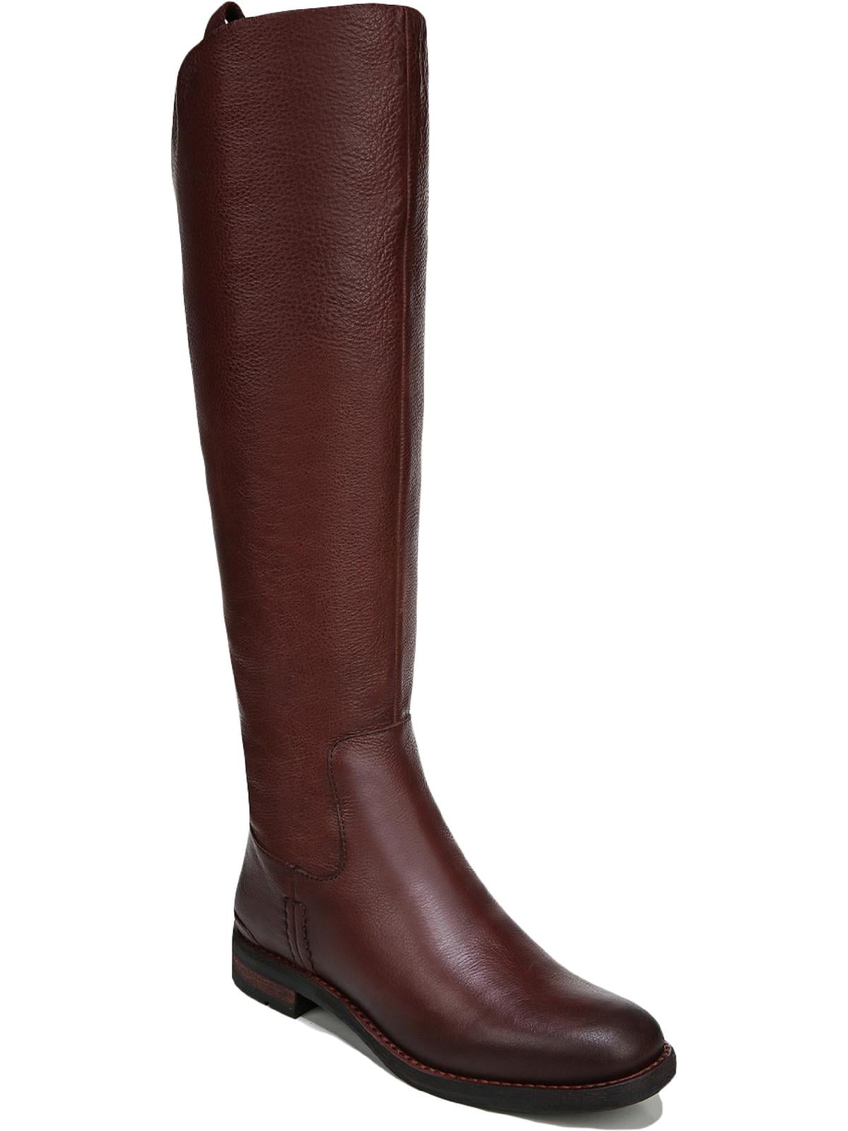 Franco Sarto Womens Meyer Leather Wide Calf Knee-High Boots - Walmart.com