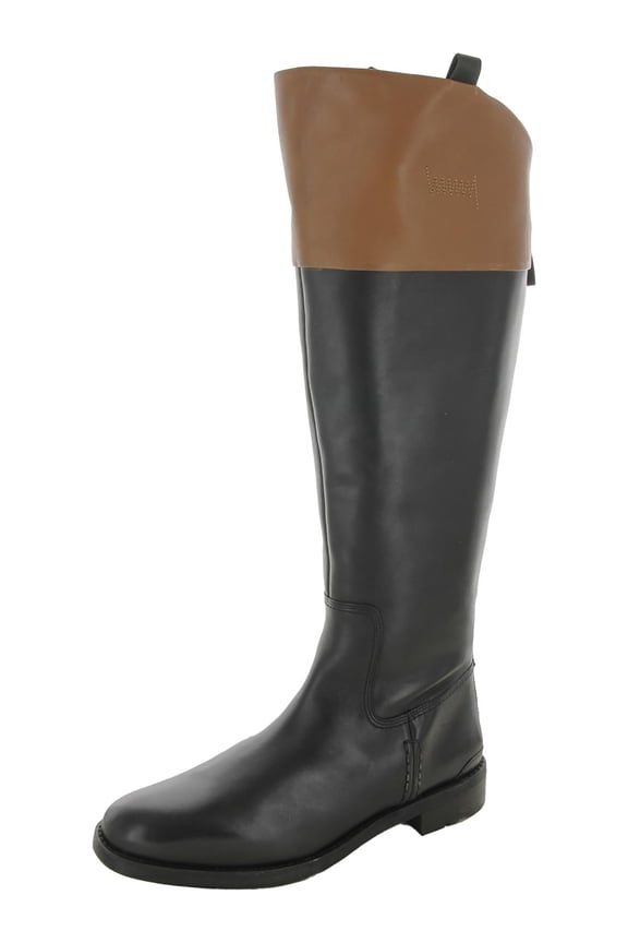 Womens Meyer2 Leather Almond Toe Knee-High Boots