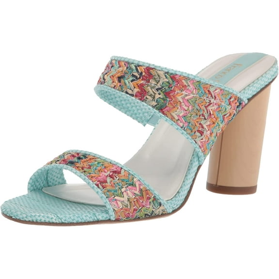 Franco Sarto Womens Olas2 Slide Sandal 6 Multi