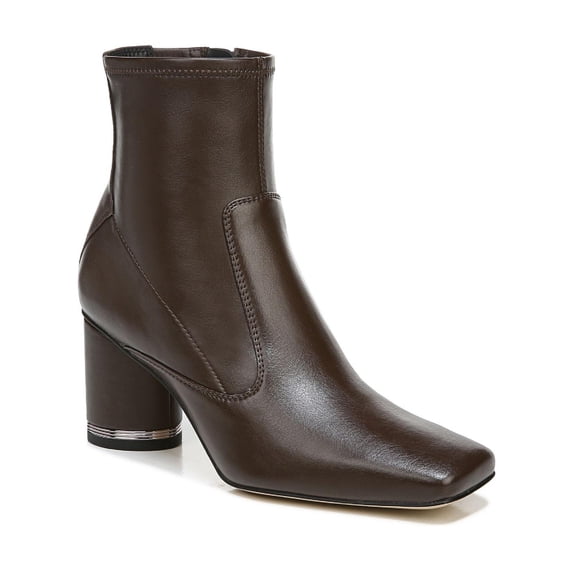 Franco Sarto Womens Pisa Booty Heel Square Toe Ankle Boots