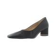 thumbnail image 1 of Franco Sarto Womens Pisa Leather Square Toe Pumps, 1 of 3