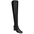 thumbnail image 1 of Franco Sarto Womens Pisaboot Faux Leather Tall Over-The-Knee Boots, 1 of 3