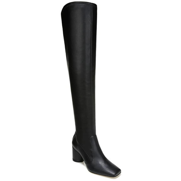 Franco Sarto Womens Pisaboot Faux Leather Tall Over-The-Knee Boots