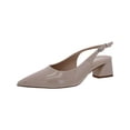 thumbnail image 1 of Franco Sarto Womens Racer Patent Pointed Toe Slingback Heels, 1 of 3