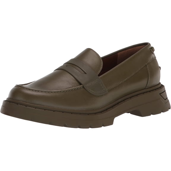 Franco Sarto Womens Reza Loafer 7 Olive