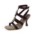 thumbnail image 1 of Franco Sarto Womens Rine Faux Leather Open Toe Heels, 1 of 3