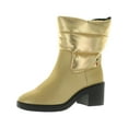 thumbnail image 1 of Franco Sarto Women's L-Snow Mid Calf Boots Gold 8M, 1 of 3