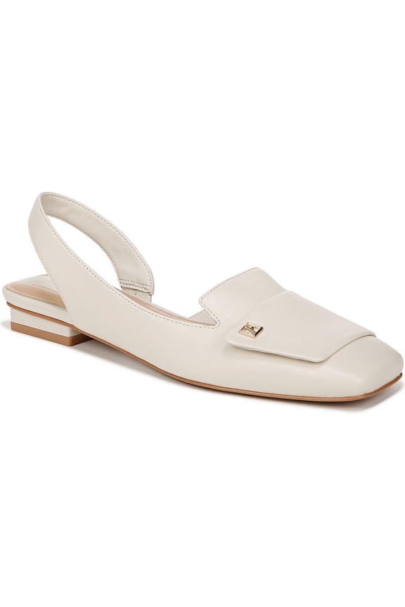 Women’s Teagan Slingback Ballet Flats Cream White 8.5M