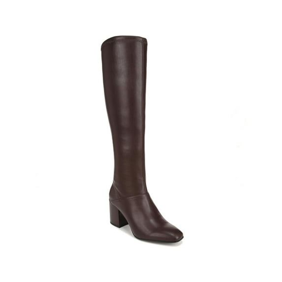 Franco Sarto Womens Tribute Faux Leather Wide Calf Mid-Calf Boots