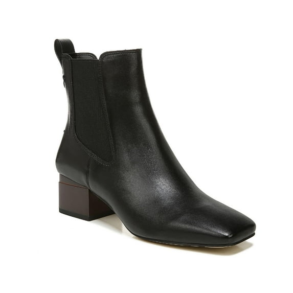 Franco Sarto Womens Waxton Square Toe Zip Up Ankle Boots