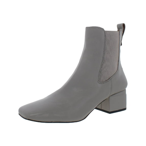 Franco Sarto Womens Waxton Square Toe Zip Up Ankle Boots