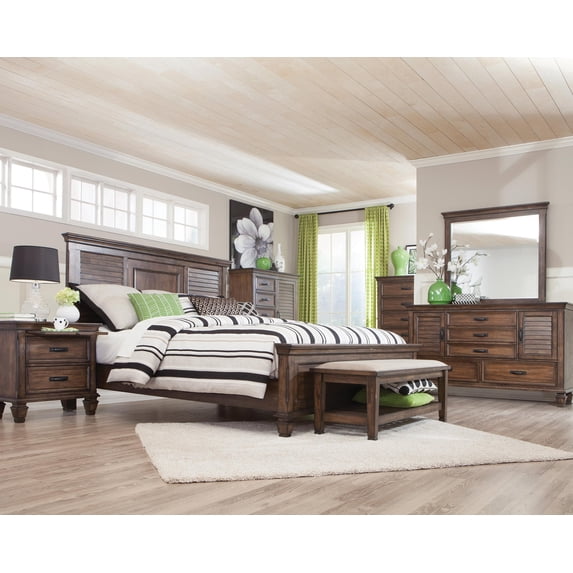 Franco Storage Platform Bedroom Set