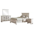 thumbnail image 1 of Franco 4-piece Queen Bedroom Set Distressed White, 1 of 12