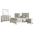 thumbnail image 1 of Franco 5-piece Queen Bedroom Set Distressed White, 1 of 14