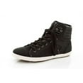 thumbnail image 1 of Franco Vanucci Men's Faux-leather High-Top Sneakers, 1 of 1