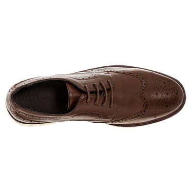 Franco Vanucci Men's Wingtip Casual Oxford Shoes