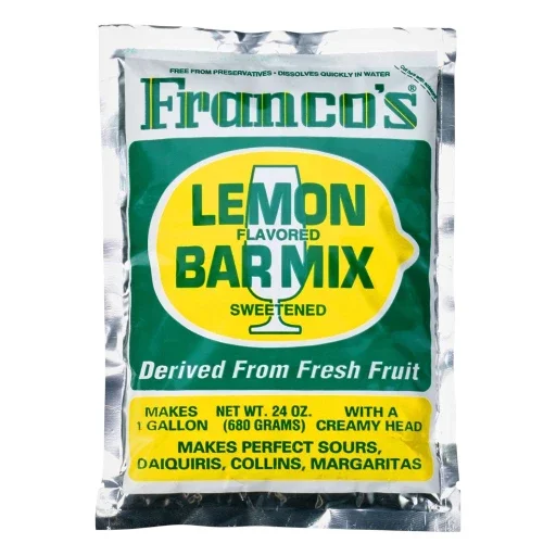 Franco's Lemon Bar Mix, Makes 1 Gallon, 24 oz Cocktail Mix