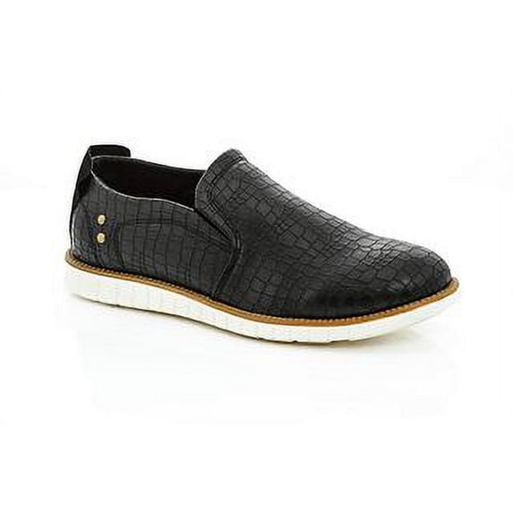 Franco vanucci Blake Men's Croc Embossed casual shoes