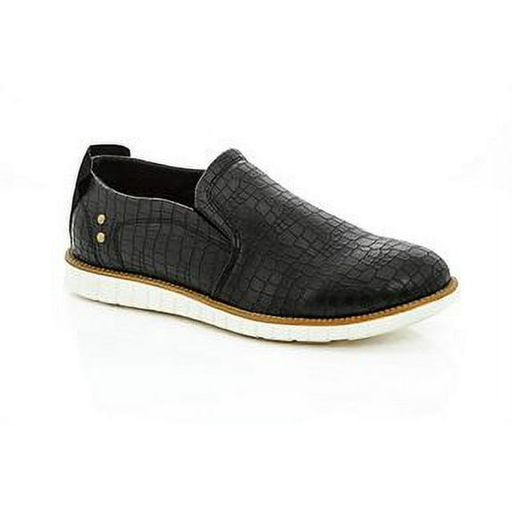 Franco vanucci Blake Men's Croc Embossed casual shoes