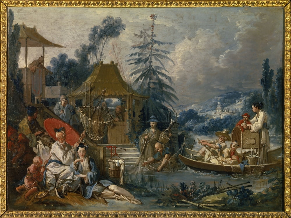 Francois Boucher (1703-1770) French School Canvas Art - (24 x 18)