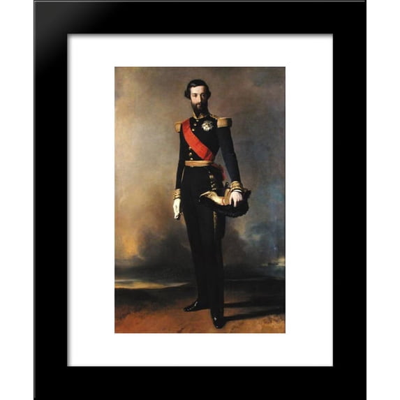 Francois Ferdinand Philippe d'Orleans Prince de Joinville 20x24 Framed Art Print by Franz Xaver Winterhalter