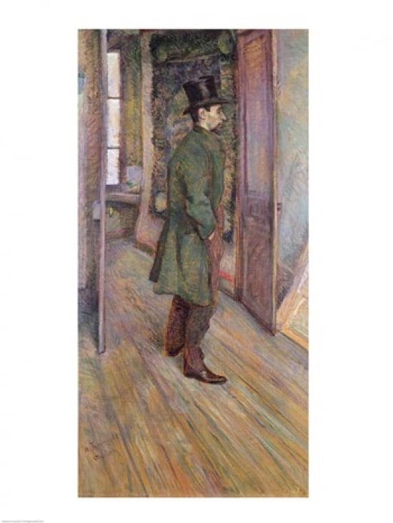 Francois Gauzy Canvas Art - Henri de Toulouse-Lautrec (24 x 36)