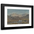thumbnail image 1 of Francois-Louis Français 18x14 Black Modern Framed Museum Art Print Titled - Mountain Landscape (C. 1865), 1 of 5