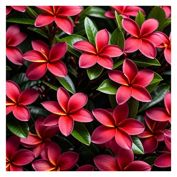 Frangipani Red Plumeria Plant Hawaii 10" Cuttings (2 Count) Full Sun, Fragrant, Perennial