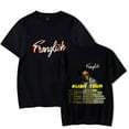 thumbnail image 1 of Franglish Rapper 2024 Tour T-shirts Merch Unisex Trend Casual Short Sleeve Top, 1 of 3