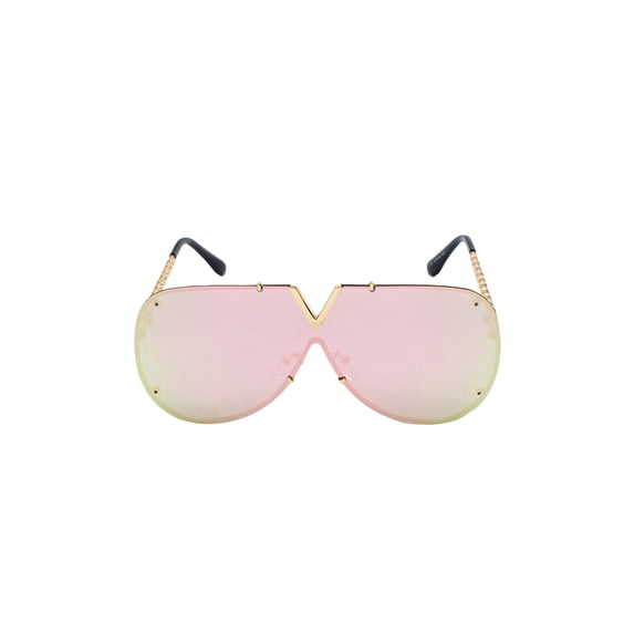 Franhais Adult Glasses, Outdoor Sunglasses V-shape Decor Frame Eye Protection Anti-UV Clothing Accessory