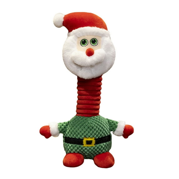 Franhais Christmas Plush Toy Soft Stuffed Santa Claus/Snowman/Elk Doll Cute Throw Pillows for Home Office Kids Birthday Gift