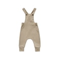 thumbnail image 1 of Franhais Girls Buttons Decor Jumpsuit, Plain Bodysuit, Wide Shoulder Straps One-Piece Clothes, 1 of 9