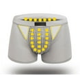 thumbnail image 1 of Franhais Men Breathable Soft Boxer Briefs, Sexy Magnetic Therapy Underwear Bottoms Shorts, 1 of 6