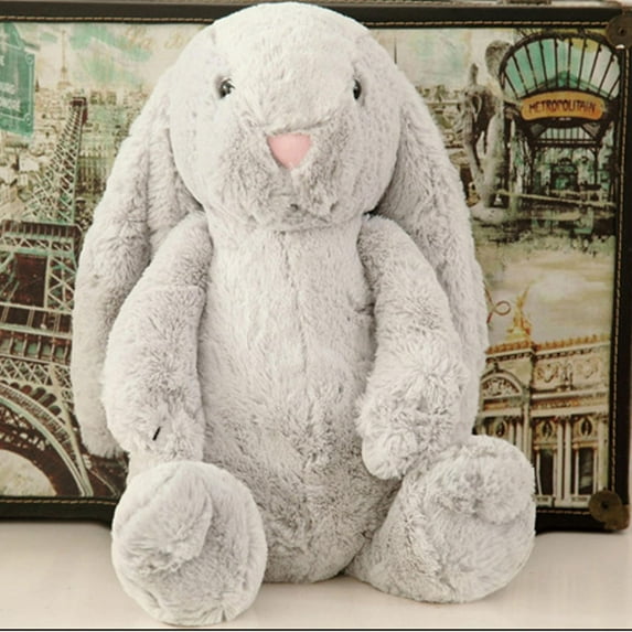 Franhais Rabbit Shape Plush Doll, Soft Stuffed Cartoon Animals Toy, Ideal Gifts