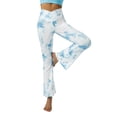 thumbnail image 1 of Franhais Women Bootcut Yoga Pants Bootleg Flare Trousers Workout Casual Fitness Running Stretch Jogger Sweat Pants, 1 of 9