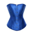 thumbnail image 1 of Franhais Women Waist Corset, Tight Vest for Weight Loss/ Body Shaping, Blue/ Red/ Gold/ Purple/ Brown, 1 of 3